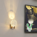 Modern LED Crystal Wall Sconce, Luxury Bedside Light