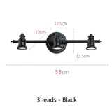 Industrial Brass Copper Mirror LED Spot Light