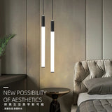 Ceramic Glass LED Cylinder Pendant Light for Kitchen & Bar