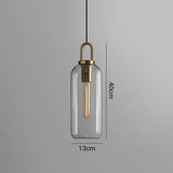 Postmodern Glass Ball Pendant Light – Single Hanging Lamp for Bar & Bedside