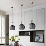 Postmodern Glass Ball Pendant Light – Single Hanging Lamp for Bar & Bedside
