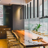 Cylindrical LED Tube Pendant Light for Kitchen, Dining and Bedroom