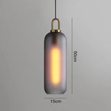 Postmodern Glass Ball Pendant Light – Single Hanging Lamp for Bar & Bedside