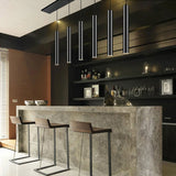 Cylindrical LED Tube Pendant Light for Kitchen, Dining and Bedroom