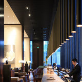 Cylindrical LED Tube Pendant Light for Kitchen, Dining and Bedroom