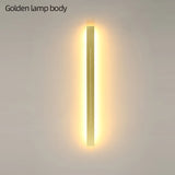 Contemporary Linear LED Wall Sconce - Tri-Color Decorative Wall Light for Bedroom and Living Room