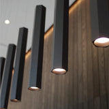 Industrial Aluminum Pendant Light for Bar and Dining Room