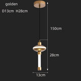 Nordic Acrylic Ring Pendant Chandelier