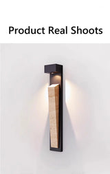 Lámpara de pared exterior impermeable IP65 - Acabado de piedra natural