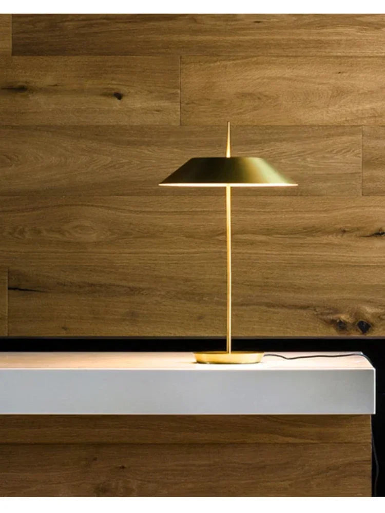 Italian Black & Gold Nordic Bedside Table Lamp