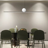 Copper and Marble Kitchen Island Pendant Light