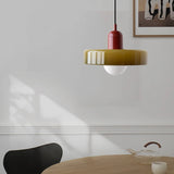 Nordic Retro Glass Pendant Light with E27 LED