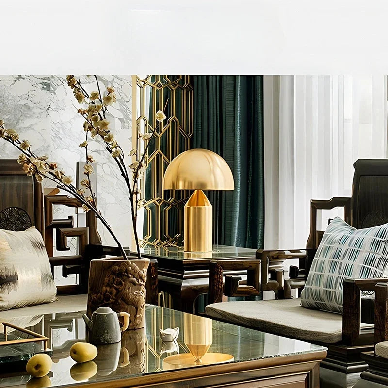 Nordic Mushroom Table Lamp – Bedroom & Living Room Decor