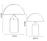 Nordic Mushroom Table Lamp – Bedroom & Living Room Decor