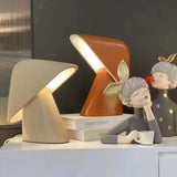 Lámpara de mesa LED de resina moderna - Luz de noche minimalista