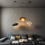 Nordic Modern Metal Pendant Light – Single Hanging Lamp for Bedside, Bar & Kitchen