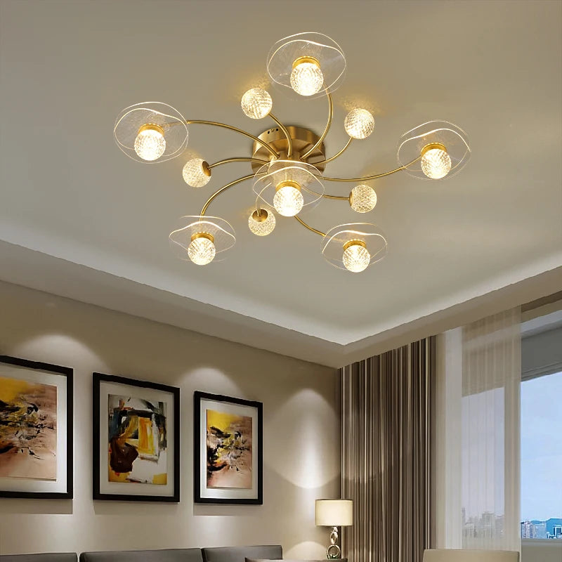 Modern Round LED Flush Mount Ceiling Light