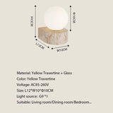 Applique murale LED de chevet de style crème au design japonais