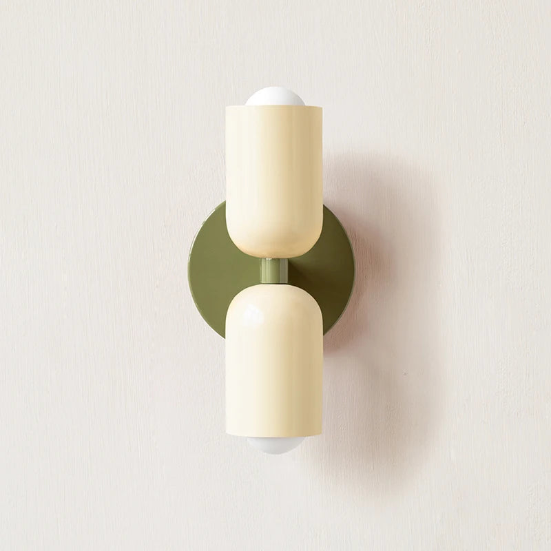 Nordic Macaron LED Wall Sconce for Bedroom & Hallway
