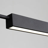 Nordic Black LED Chandelier | Suspension Ceiling Light