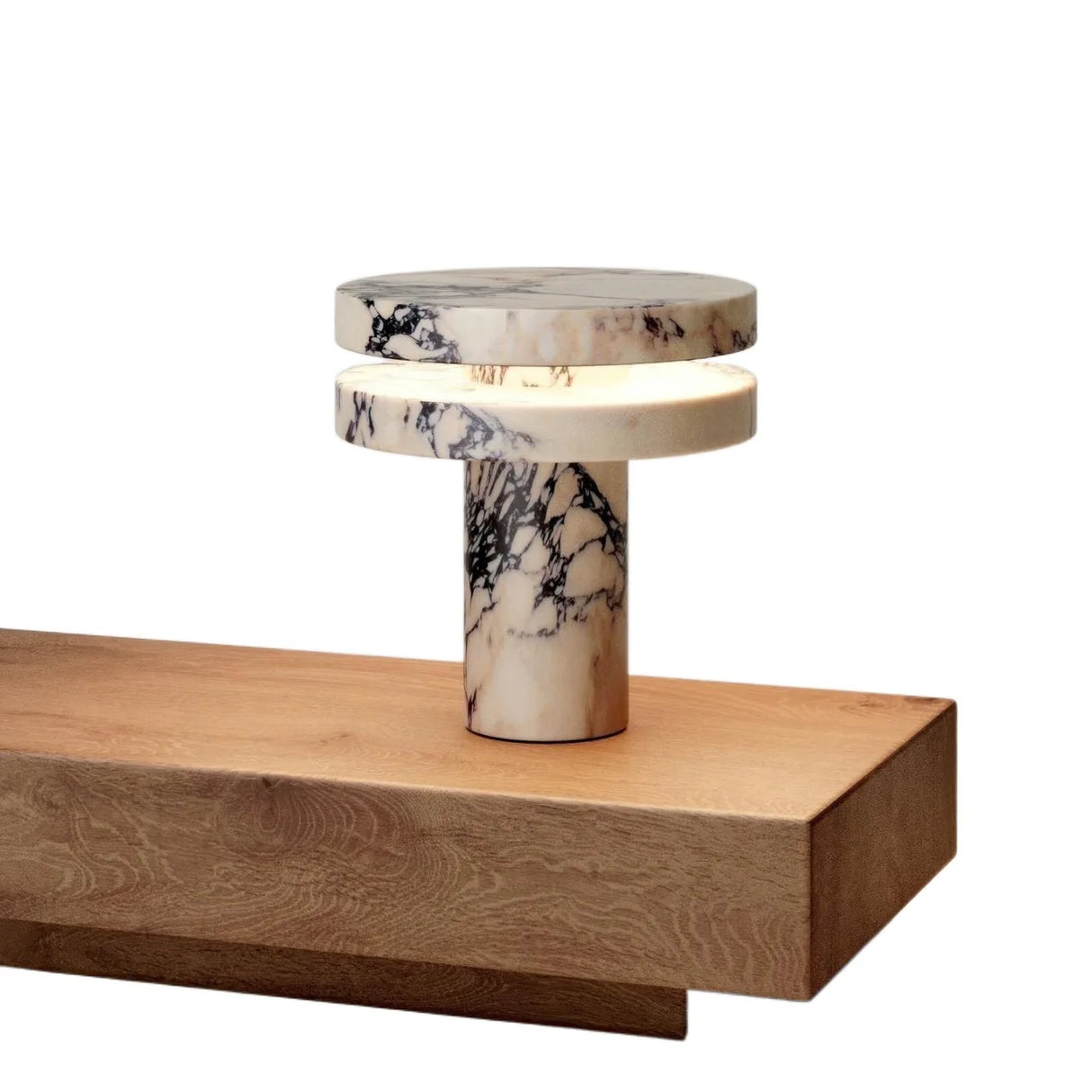 Postmodern Marble Table Lamp | Designer Bedside Accent Light