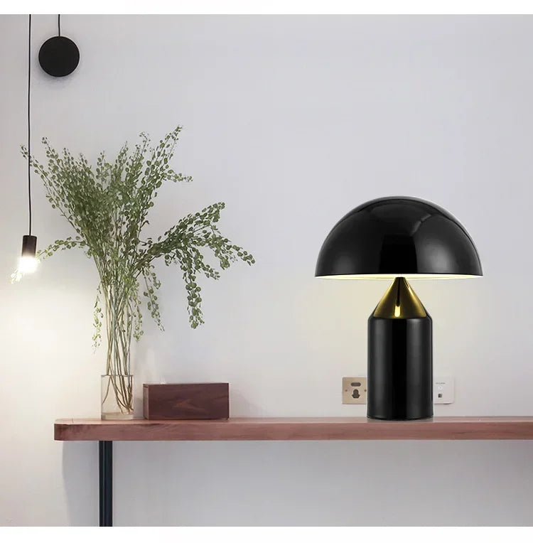 Nordic Mushroom Table Lamp – Bedroom & Living Room Decor