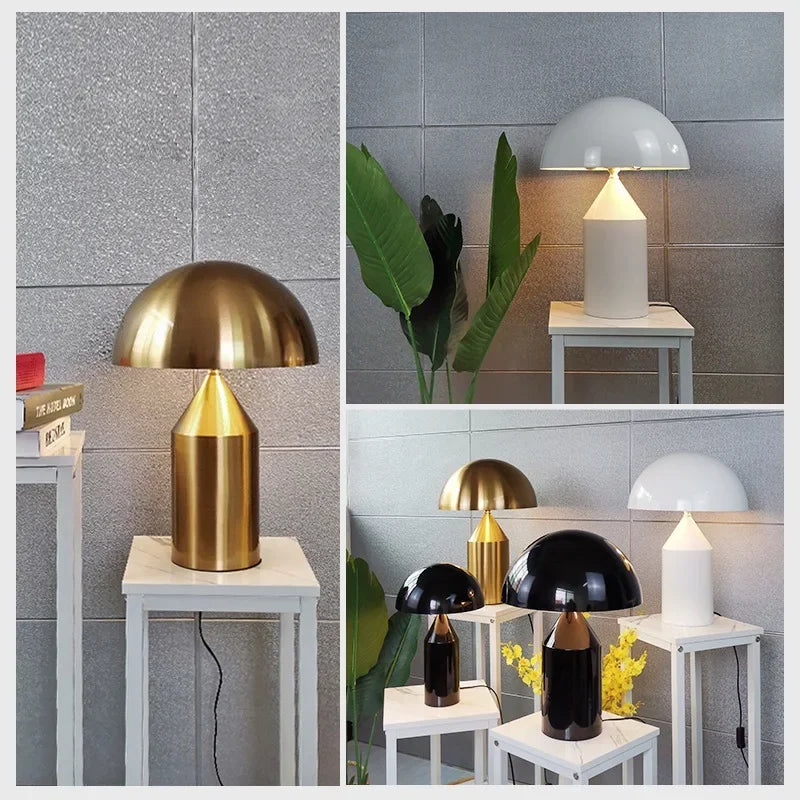 Nordic Mushroom Table Lamp – Bedroom & Living Room Decor