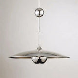 Modern Flying-Saucer Pulley Pendant Light