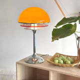 Vintage Sunset Bauhaus Table Lamp – Maillard Orange