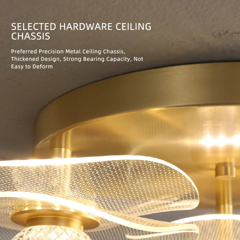 Modern Round LED Flush Mount Ceiling Light