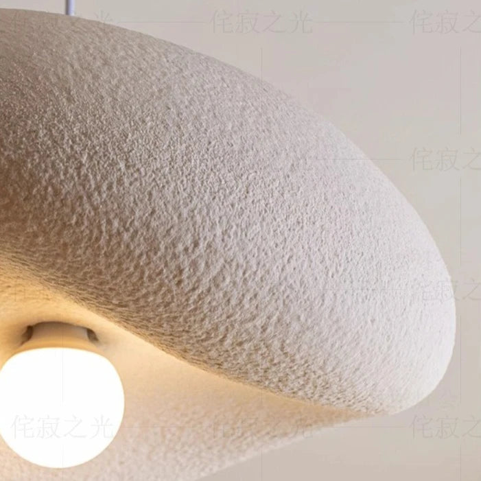 Japanese Wabi-Sabi Pendant Light — Minimalist Dining Room Fixture