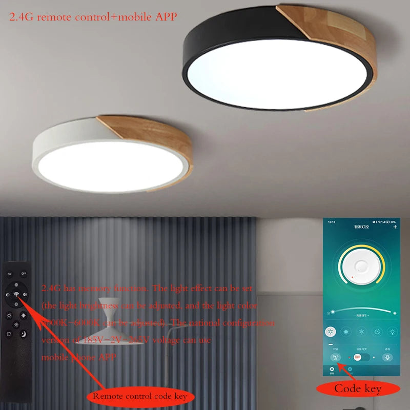 Ultra thin LED Ceiling Light For Living Loom, Bedroom, Corridor