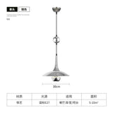 Modern Flying-Saucer Pulley Pendant Light