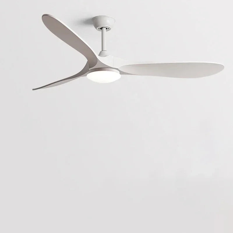 Large Wood Blades Ceiling Fan With Remote Control