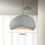 Suspension japonaise gris wabi-sabi