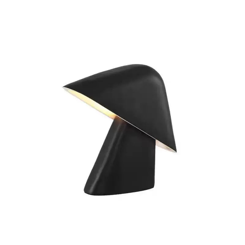 Lámpara de mesa LED de resina moderna - Luz de noche minimalista