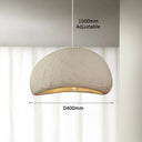 Suspension japonaise gris wabi-sabi