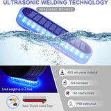 LED Solar Deck Lights - Waterproof IP68 Stair and Path Lighting (4-Pack)