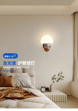 LED Mushroom Wall Sconce with Pull Cord | Kids & Bedroom