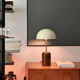 Retro Southeast Asian Solid Wood Table Lamp &mdash; Bedside Light