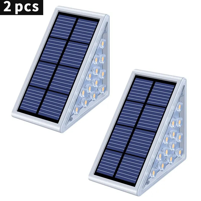 LED Solar Step Light – IP67 Waterproof Anti-Theft Stair and Deck Light