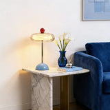 Retro Mushroom LED Table Lamp - Rechargeable Bedside Light