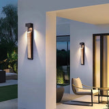 Lámpara de pared exterior impermeable IP65 - Acabado de piedra natural