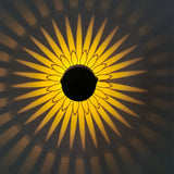 LED Solar Wall Light IP65 Waterproof Warm White Garden Night Light