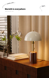 Retro Southeast Asian Solid Wood Table Lamp &mdash; Bedside Light