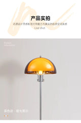 Nordic Bauhaus Mushroom LED Floor Lamp - Cream Accent Light