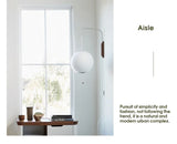 Wabi-Sabi Silk & Wood Wall Lamp – Japanese Style Sconce