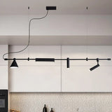 Nordic Black LED Chandelier | Suspension Ceiling Light