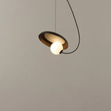 Nordic Modern Metal Pendant Light – Single Hanging Lamp for Bedside, Bar & Kitchen