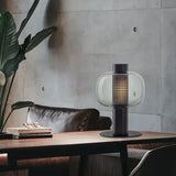 Italian Art Deco Glass Table Lamp – Designer LED Desk Light for Bedroom & Living Room